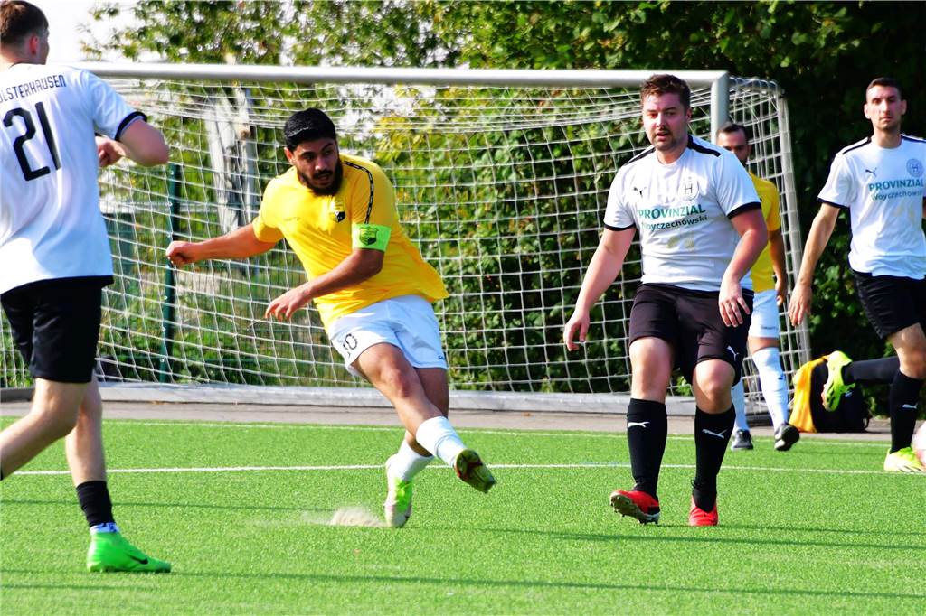 Am siebten Spieltag fotografierten Hermann Klingsieck und Volker Engel Spiele in Herne und Castrop-Rauxel.