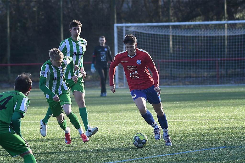 Am Sonntag, 2. Februar, gab es zahlreiche Testspiele in der Wintervorbereitung für den Rückrundenstart in Castrop-Rauxel.