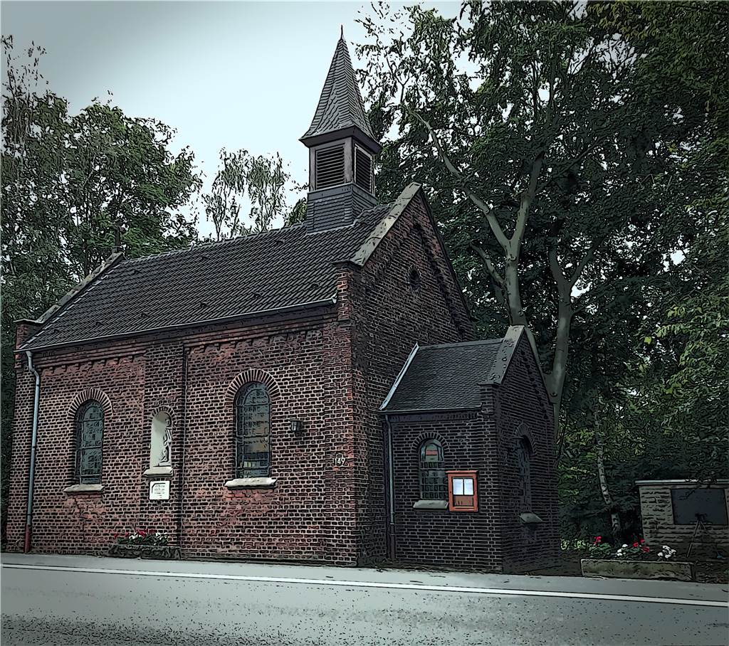 Am Standort der Rochuskapelle an der B54 gab es früher eine Leprosenanstalt.