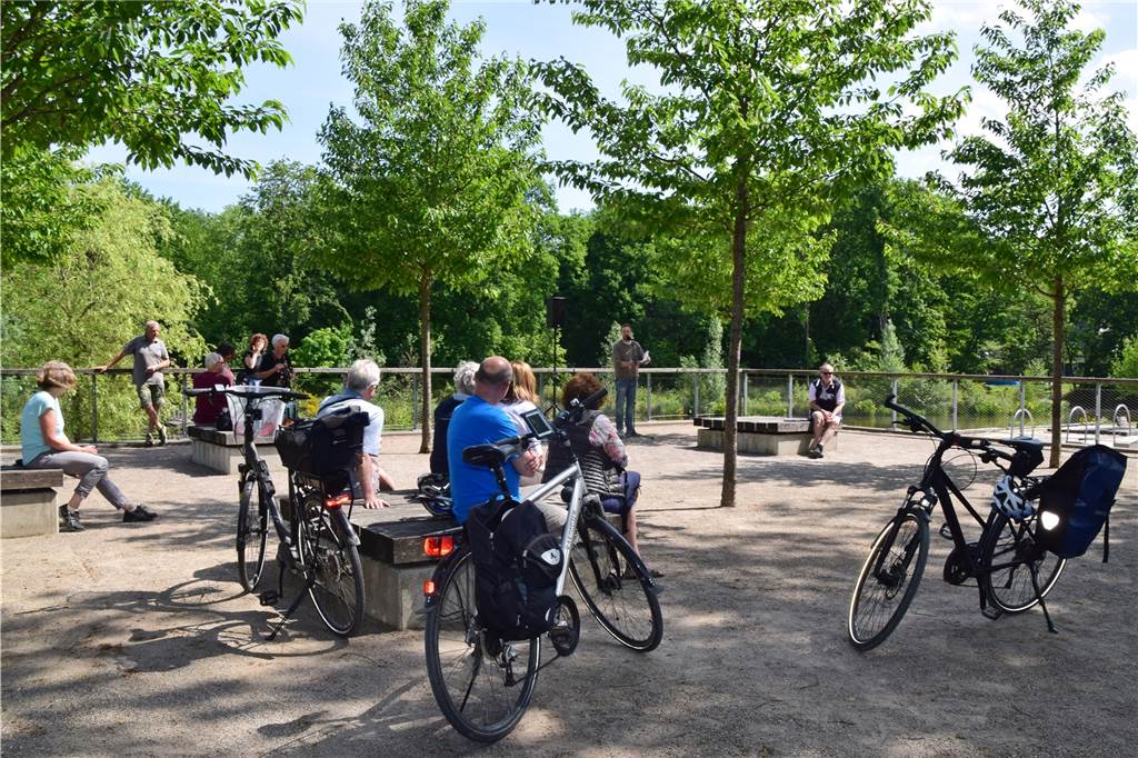 Eröffnung der SteverLandRoute - Haltern zeigt sich von seiner besten Seite Eröffnung der SteverLandRoute zog Radtouristen aus Nah und Fern an