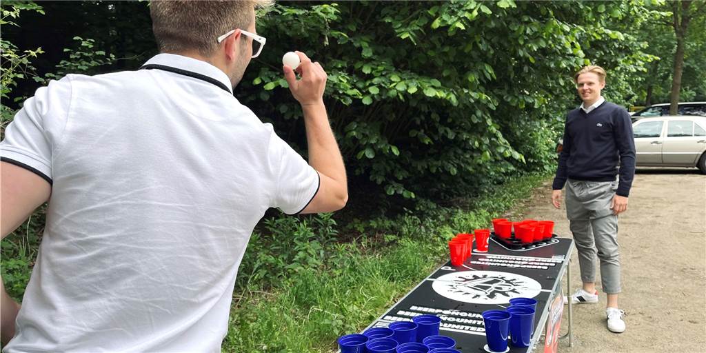 Halterns erstes Beerpong-Festival steht an: „Wir sind heiß!“ Am Wochenende findet Halterns erstes Beerpong-Festival statt.