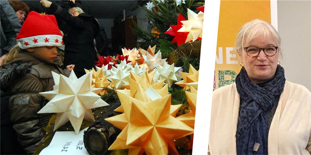 Dorsten soll wieder einen Weihnachtsmarkt bekommen Zwei Männer und zwei Frauen, bekleidet wie im Mittelalter