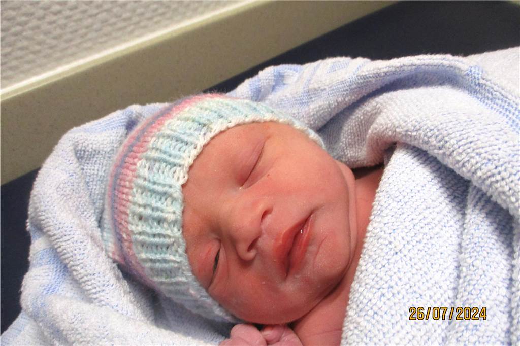 Amelie Feidiker, geboren am 26. Juli.