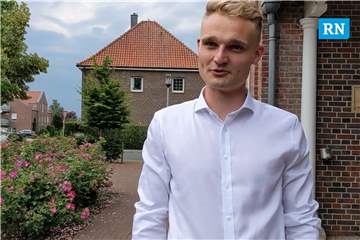 Amos Pieper wurde im Bürgerhaus Nordkirchen empfangen.