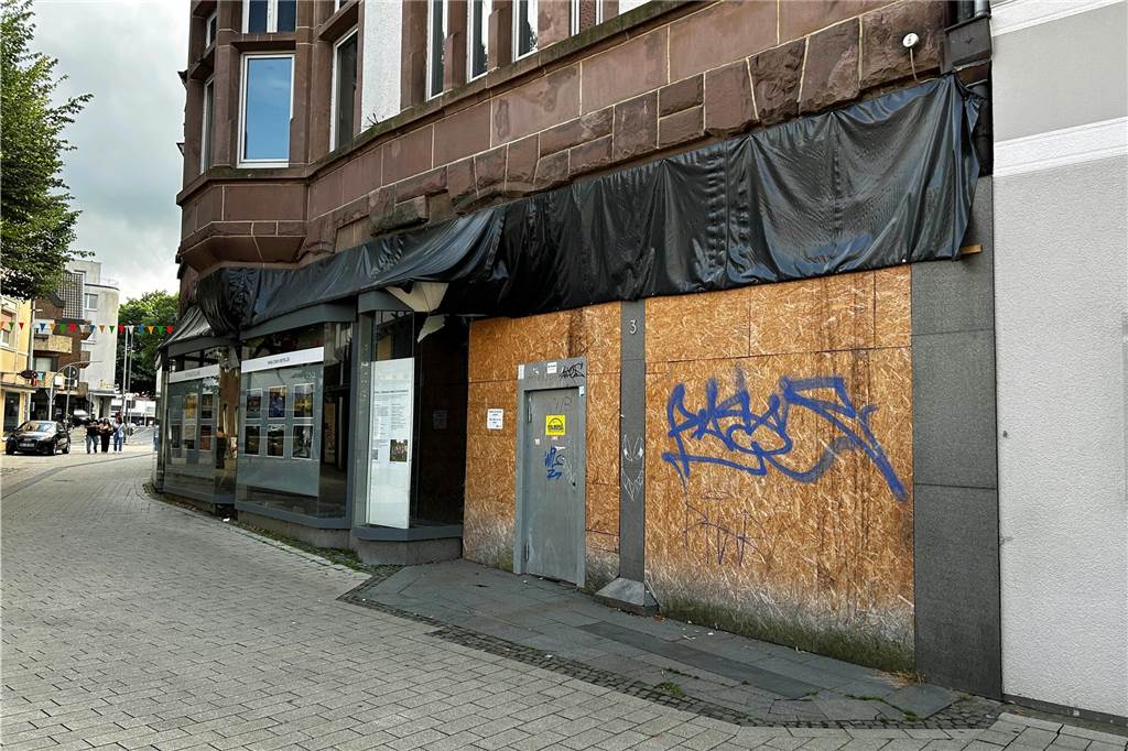 Aus für Umzugspläne in Kroes-Passage: Rücktritt vom Mietvertrag Blick auf das Gebäude Bonenstraße 3 in Werne.