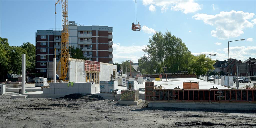 Moderner und größer: Bauarbeiten der Aldi-Filiale in Lünen gestartet An der Borker Straße haben die Bauarbeiten für die neue Aldi-Filiale begonnen.