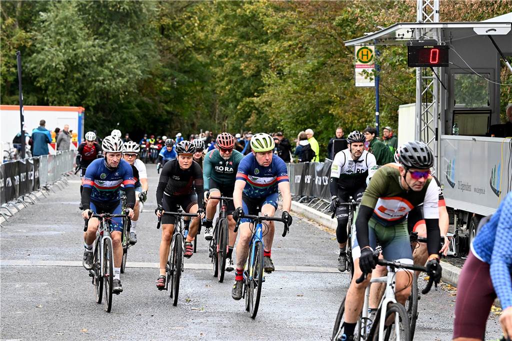 An der Dammwiese fand am vergangenen Wochenende das große Radrennen statt.