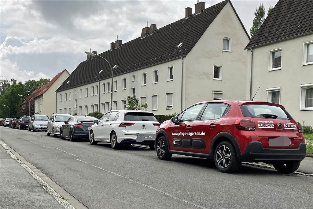Parkplätze gestrichen: Roger Oebel kämpft für „kreative Lösungen“ Egerstraße in Hombruch