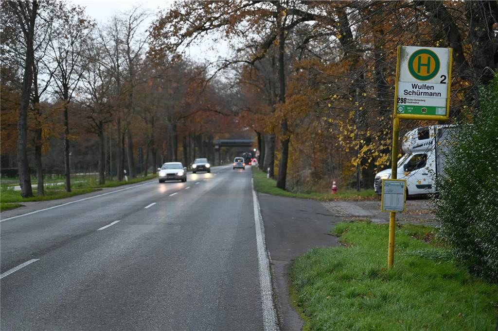 Situation im Schulbus eskaliert: Busfahrer setzt Schüler vor die Tür Haltestelle Schürmann an der B 58 in Dorsten-Wulfen.