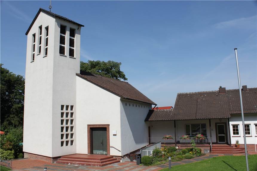 Ökumenischer Weihnachtsweg durch Nordkirchen: Aktion für Kinder An der Kreuz-Kirche ist die erste Station des Weihnachtsweges.