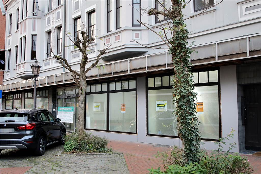Leerstände: Wohin entwickleln sich Gantepoth und Mühlenstraße? An der Mühlenstraße werden leerstehende Ladenlokale derzeit renoviert.