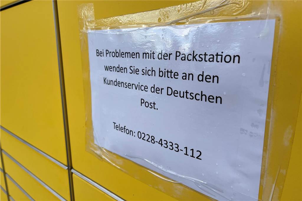 Ärger mit Paketabholung: „Da kam ich schon in Bredouille“ An der Packstation selbst wird an den telefonischen Kundenservice verwiesen.