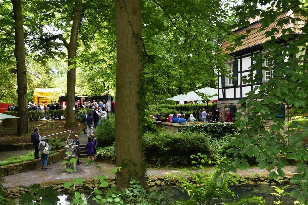 An der Schlossmühle finden regelmäßig Veranstaltungen statt - nun steht das "Dinner in Weiß" auf dem Plan.