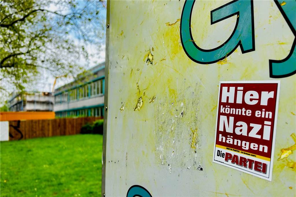 Aufkleber von Die Partei