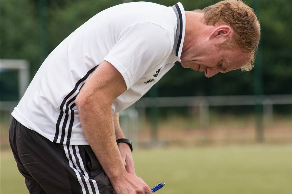LSV-Trainer Michael Hellekamp: „Der Abschied fällt mir schwer“ An der Seitenlinie war Michael Hellekamp stehts akribisch.