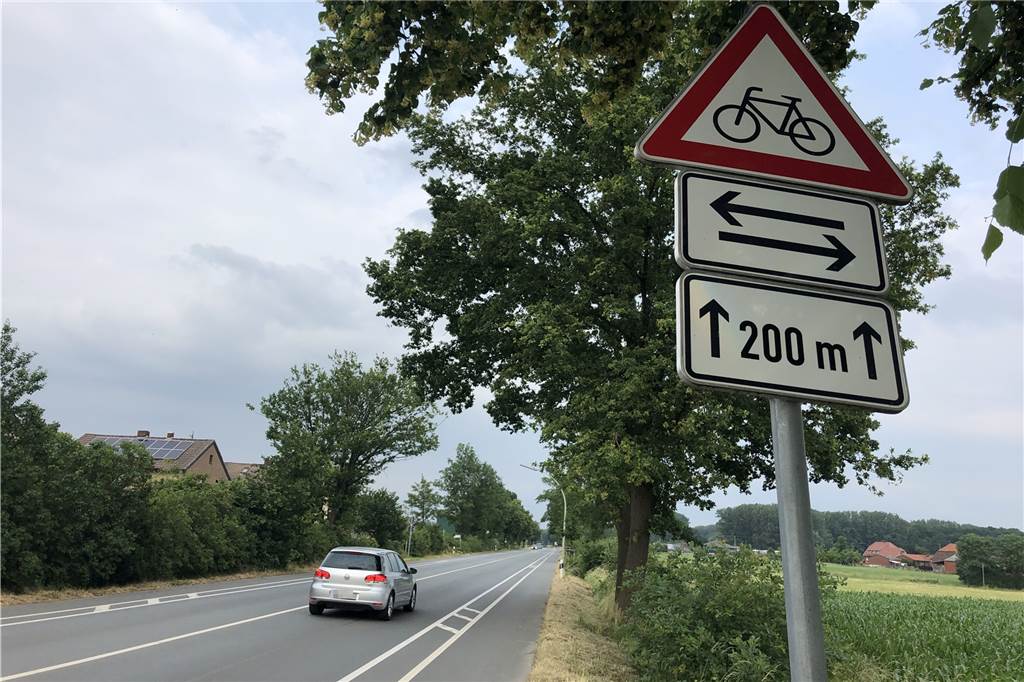 Kreisverkehr vor Cappenberg rückt näher An der Werner Straße soll noch im ersten Halbjahr dieses Jahres der Bau eines Radweges beginnen.