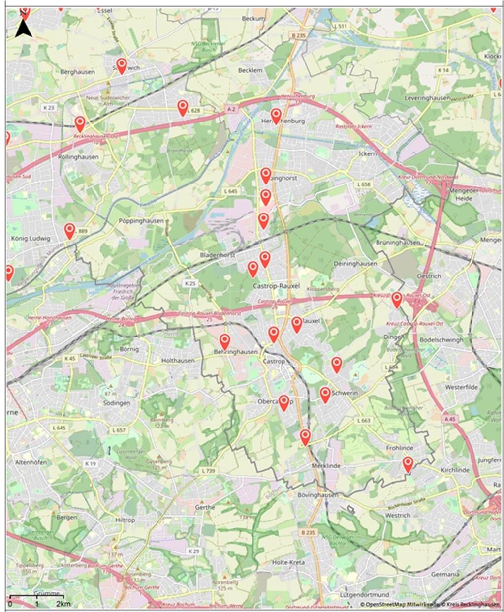 Als es noch 71 Sirenen in Castrop-Rauxel gab und die UdSSR Angst machte An diesen 13 Standorten stehen Sirenen in Castrop-Rauxel. Eigentlich sollten bis November 2020 Sirenen an bis zu 28 Stellen stehen.