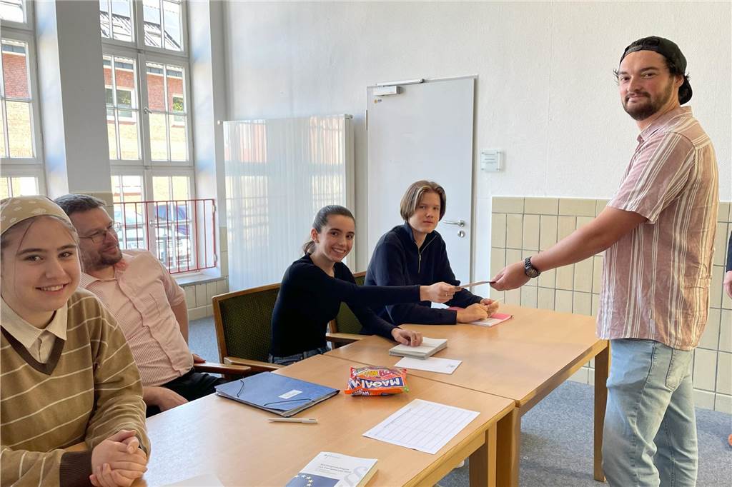 Im Stadtlohner Rathaus ist man für Neuwahl gerüstet ein Blick in ein Wahllokal