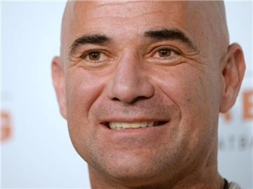 Andre Agassi wird in Paris Novak Djokovic betreuen. Foto: Marijan Murat