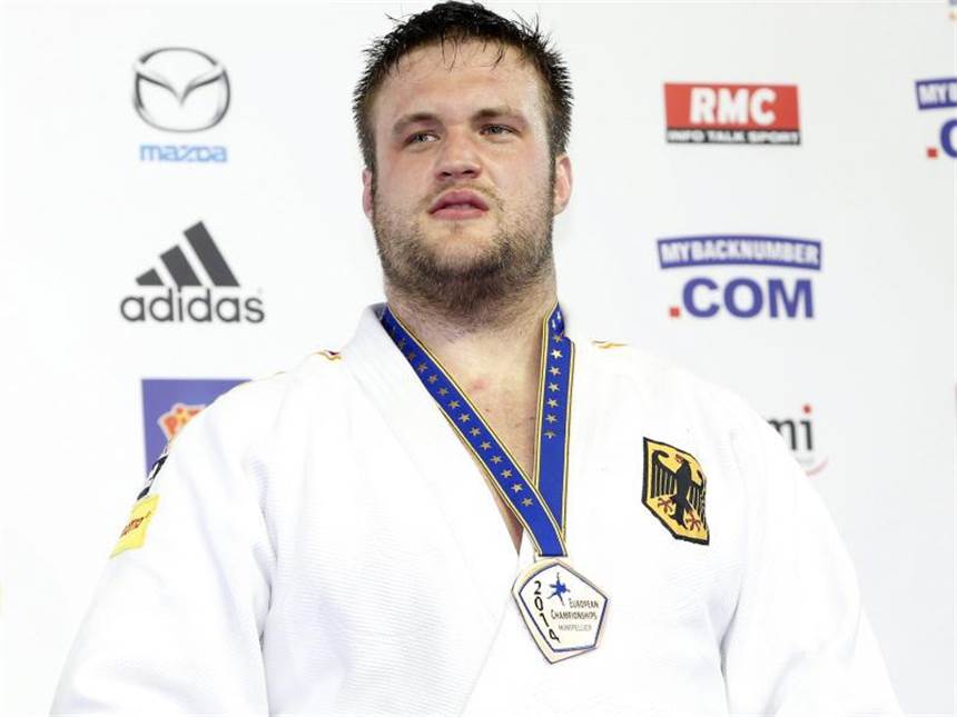 Dreimal EM-Bronze für deutsche Judoka im Schwergewicht André Breitbarth gewann die Bronzemedaille. Foto: Guillaume Horcajuelo