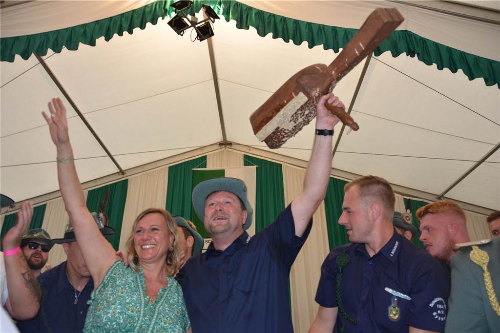 André Leipholz regiert mit Tina Wendland.