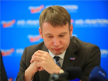André Poggenburg fällt durch seine nationalistischen Entgleisungen immer wieder auf. Foto: Peter Gercke