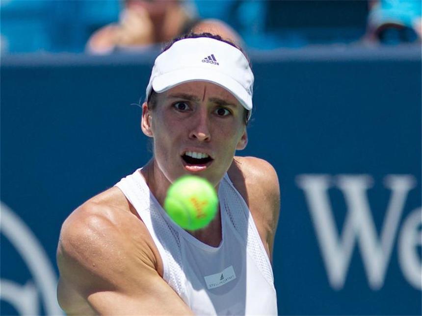 Kerber verliert Auftaktmatch in Luxemburg Andrea Petkovic gewann gegen die Kroatin Petra Martic mit 6:1, 3:6, 7:6 (7:5). Foto: Scott Stuart