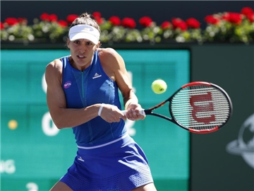 Andrea Petkovic hat beim Turnier in Charleston die zweite Runde erreicht. Foto: Charles Baus