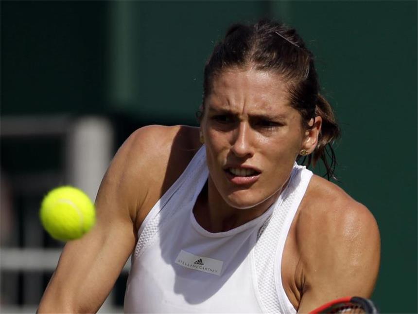 Petkovic erreicht Viertelfinale in Washington Andrea Petkovic hat das Viertelfinale in Washington erreicht. Foto: Alastair Grant