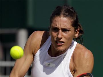 Andrea Petkovic hat das Viertelfinale in Washington erreicht. Foto: Alastair Grant