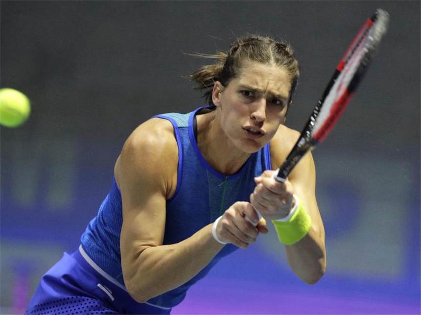 Deutsche Tennis-Damen vor schwerer Fed-Cup-Hürde Andrea Petkovic sieht die Außenseiterchancen des deutschen Teams positiv. Foto: Andrea Petkovic