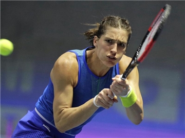 Andrea Petkovic sieht die Außenseiterchancen des deutschen Teams positiv. Foto: Andrea Petkovic
