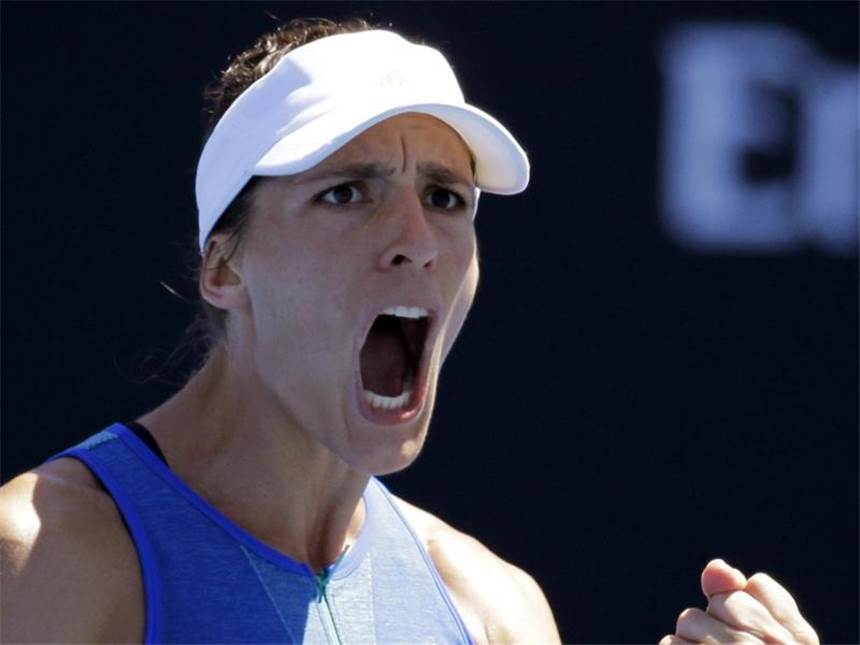 Petkovic im Achtelfinale von St. Petersburg Andrea Petkovic steht nach dem Sieg über Irina-Camelia Begu in St. Petersburg im Achtelfinale. Foto: Aaron Favila