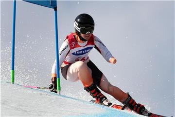 Andrea Rothfuss gewann in Pyeongchang ihre vierte Silbermedaille. Foto: Karl-Josef Hildenbrand