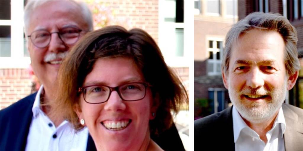 Nach Eilantrags-Schlappe: Althoff-Unterstützer geben „Kampf“ auf Andreas Banger (l.) und Vanessa Lisseck haben zusammen mit Peter Mönkediek (nicht im Bild) das Bürgerbegehren pro Hans-Georg Althoff (r.) auf den Weg gebracht, jetzt aber Konsequenzen gezogen.