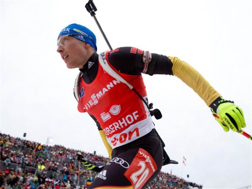 Birnbacher kämpft um Olympia-Norm Andreas Birnbacher will im Massenstart die Norm erfüllen. Foto: Kay Nietfeld