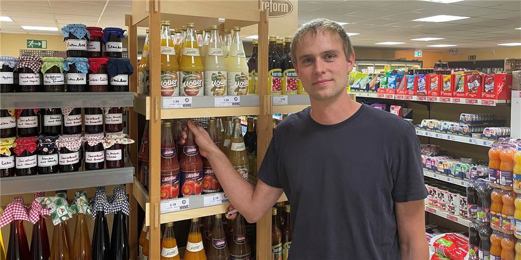Frischemarkt Bösing in Haltern: „Lieferengpässe gibt es in allen Bereichen!“ Andreas Bösing vom Frischemarkt Bösing in Lippramsdorf setzt bei manchen Produkten auf regionale Lieferanten.