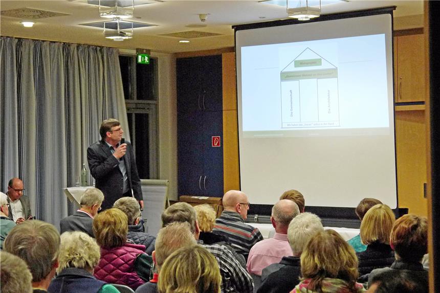 Großes Interesse am Mehrgenerationenhaus Andreas Drohmann, Vorsitzender des Vereins „Neues Wohnen in Werne“, freute sich am Dienstagabend über die gute Resonanz bei der Infoveranstaltung zum Mehrgenerationenhaus.