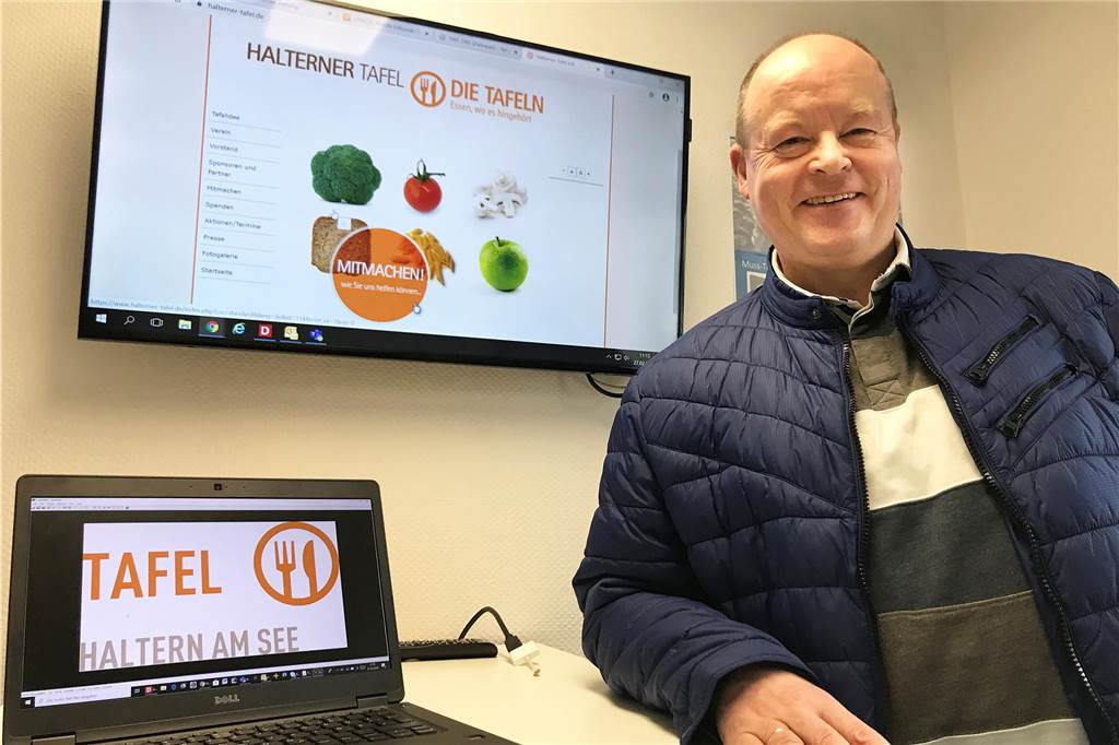 Lebensmittel retten und verteilen: Die Halterner Tafel wird 25 Andreas Heitfeld war bis 2021 Vorsitzender der Tafel Haltern.