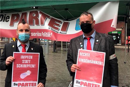 Nächster Quatsch der „Partei“: Angebot an Corona-Skeptikerin Notburga Henke