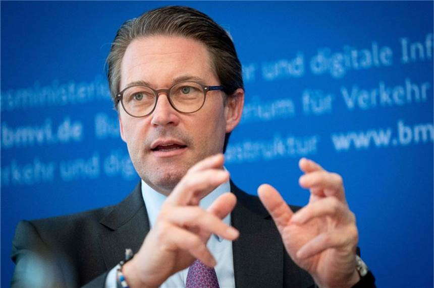 Andreas Scheuer (CSU), Bundesminister für Verkehr und digitale Infrastruktur. 