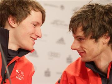 Andreas Wank (r) and Marinus Kraus (l) sind in Harrachov nicht dabei. Foto: Kay Nietfeld