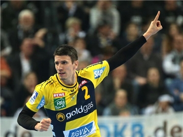 Andy Schmid wurde erneut zum besten Feldspieler der Bundesliga gewählt. Foto: Axel Heimken