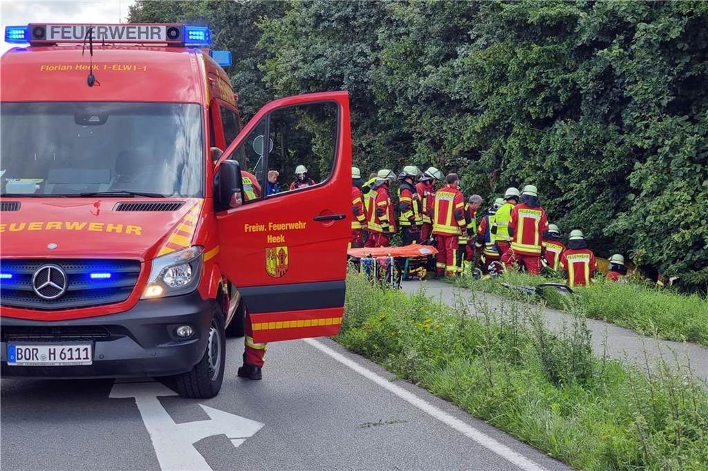 Feuerwehr Heek im Einsatz 
