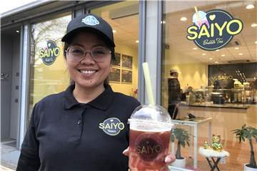 Angelie Schwier hat das Ladenlokal "Saiyo" in der Dorstener Fußgängerzone eröffnet.