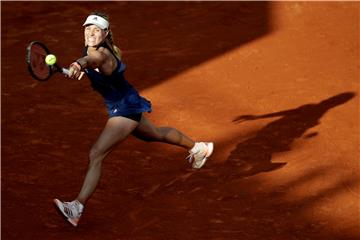 Angelique Kerber besiegte die Niederländerin Kiki Bertens in zwei Sätzen.