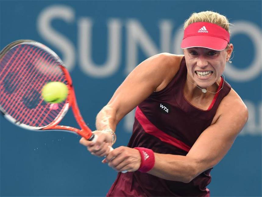 Kerber bei Turnier in Sydney im Viertelfinale Angelique Kerber erreichte das Viertelfinale. Foto: Dave Hunt