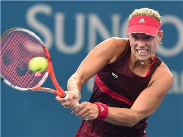 Angelique Kerber erreichte das Viertelfinale. Foto: Dave Hunt