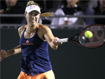 Angelique Kerber erreichte in Miami die dritte Runde. Foto: Luis M. Alvarez