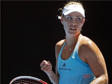 Angelique Kerber ist ab dem 20. März wieder die Nummer eins der Tennis-Weltrangliste. Foto: Dita Alangkara